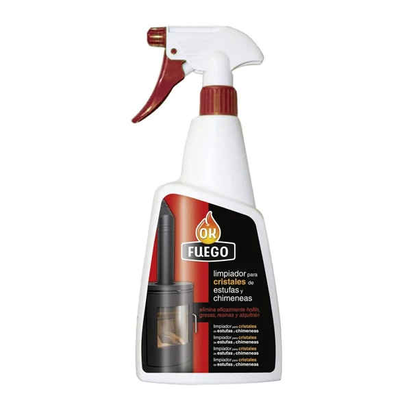 Desengrasante Limpiador Cristales Estufas y Chimeneas 750 ml