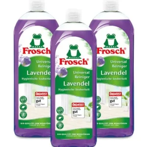 Desinfectante Frosch Limpiador Multiuso Lavanda 3 x 750 cc