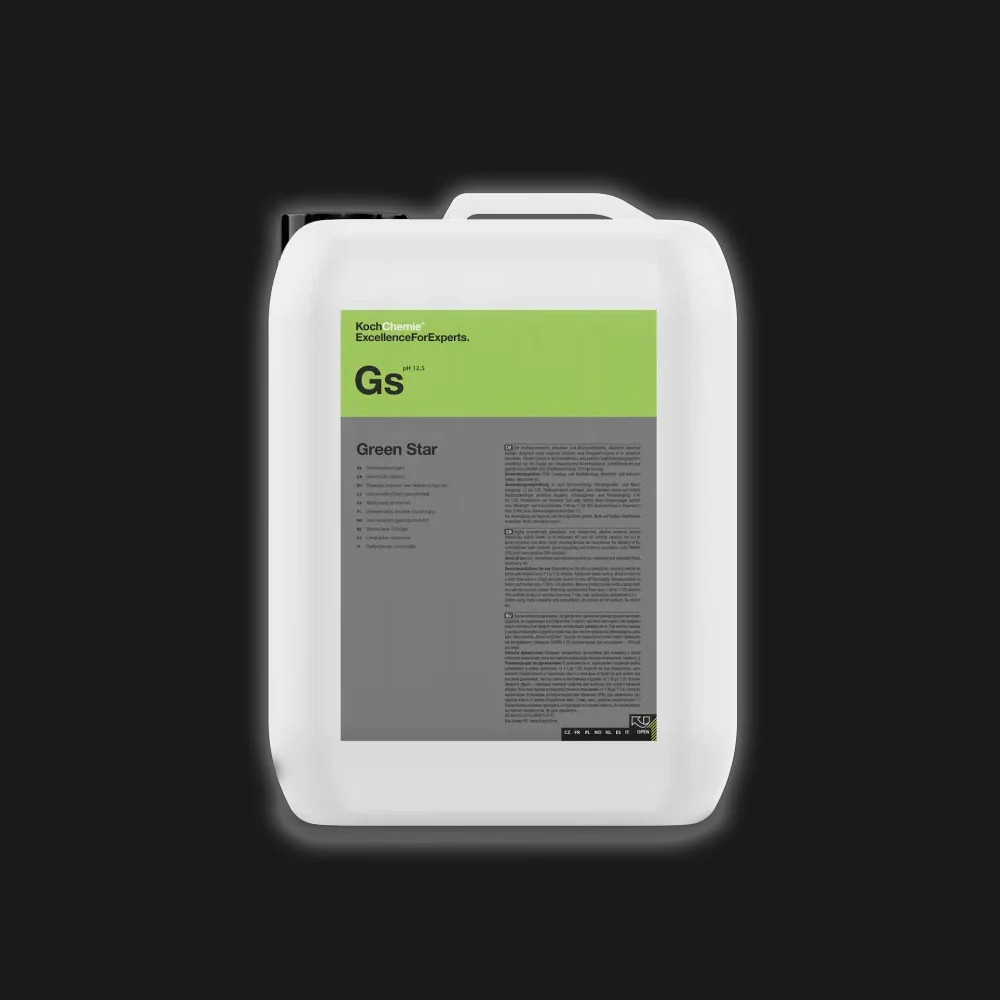 Koch Chemie Gs - Verde Star - Limpiador Multiusos Alcalino 5L