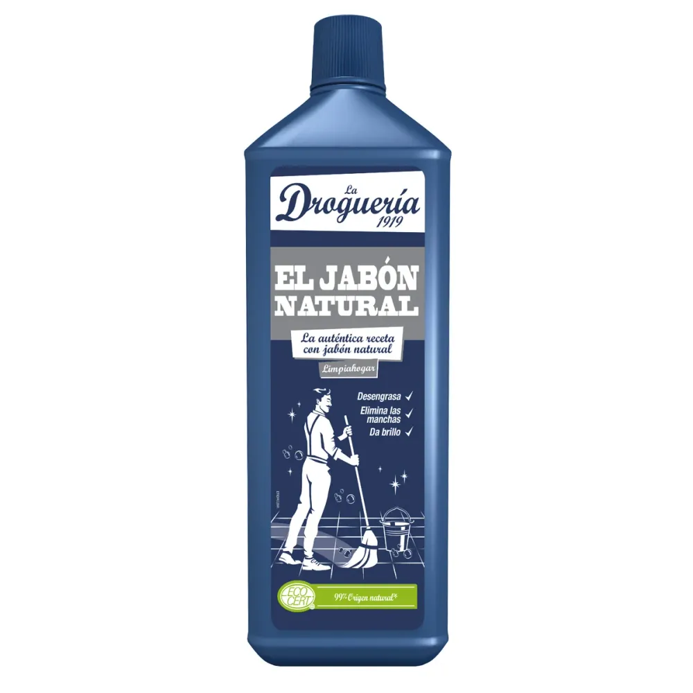 Limpiador multiusos con jabón puro botella LA DROGUERIA 1919 1 L 5L