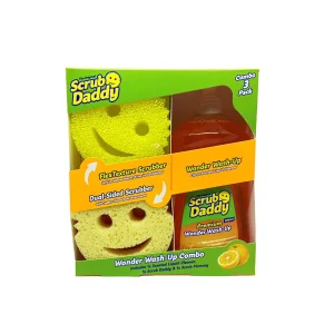 Scrub Daddy | Wonder Wash-Up Combo | detergente de alta gama con Scrub Daddy y Scrub Mommy