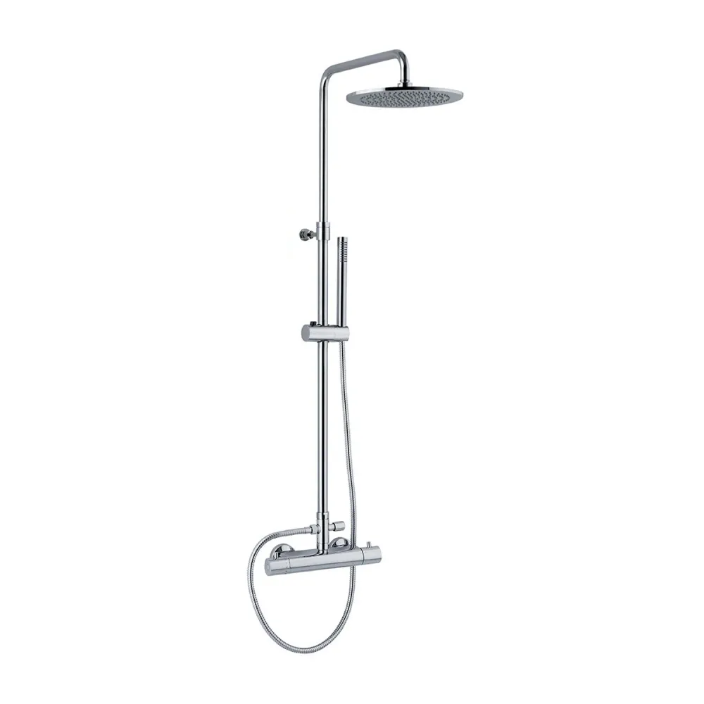Colonna doccia C40 regolabile con soffione Linz e deviatore MX1B