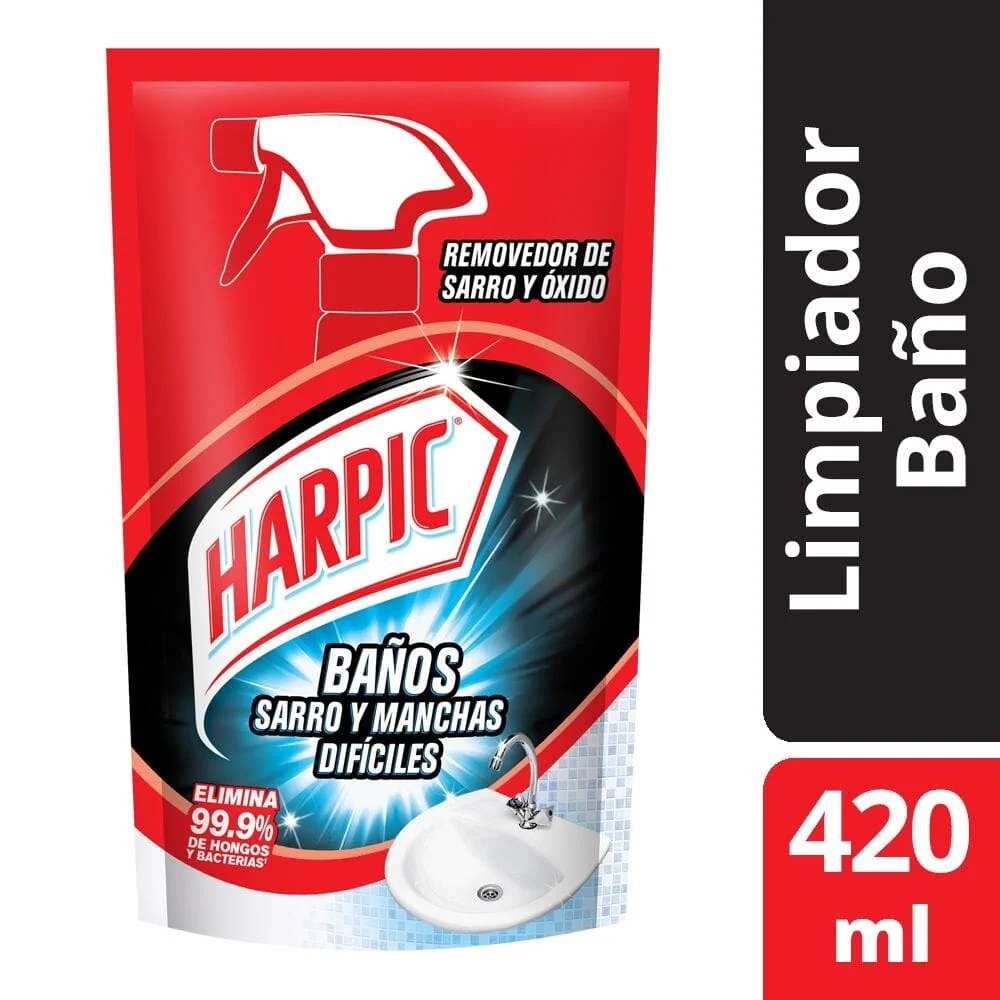 Limpiador De Baños Sarro Y Oxido Recarga 420 ml