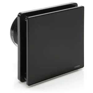 STERR BFS100-B - 100 mm Extractor de Baño, 90 m³/h, Negro