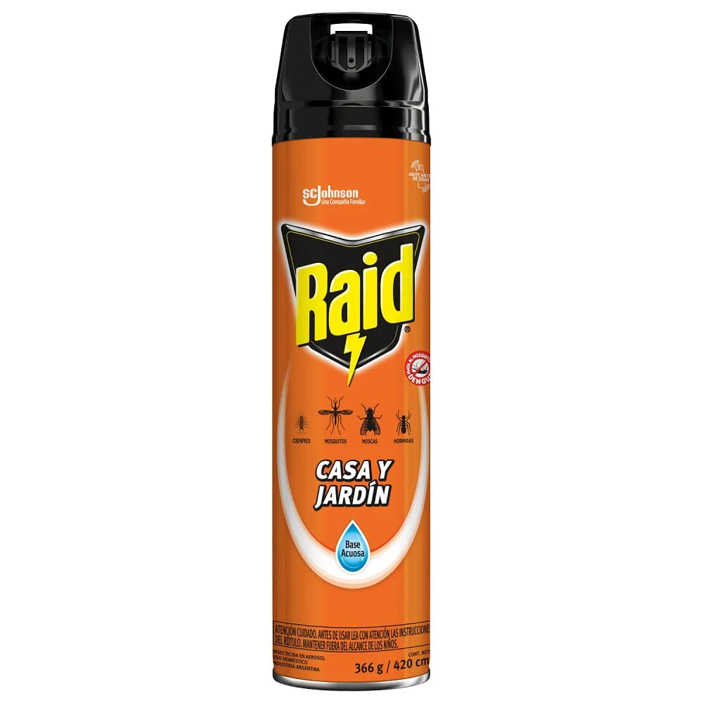 Multiusos de Alta Resistencia Insecticida Aerosol Casa Jardín 420 Ml