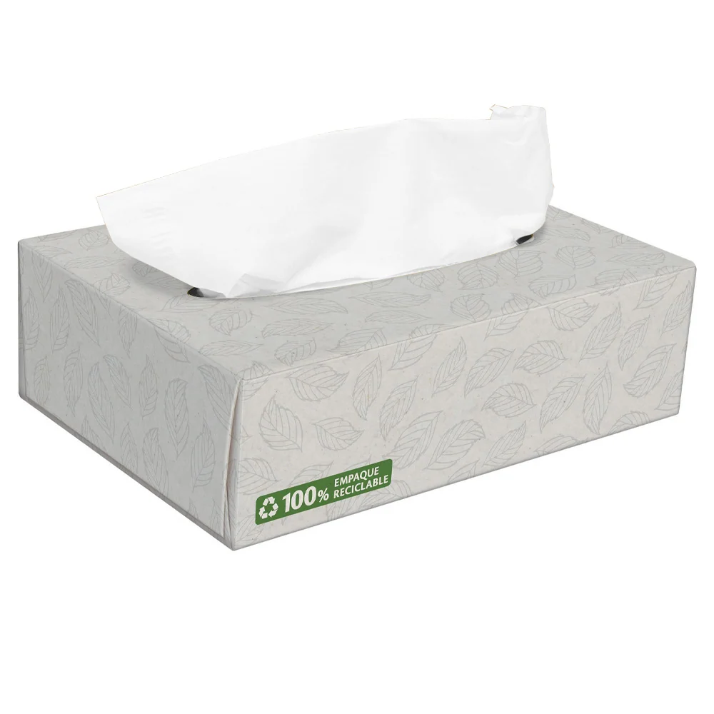 Pañuelo Facial Doble Hoja Caja 75 Unidades