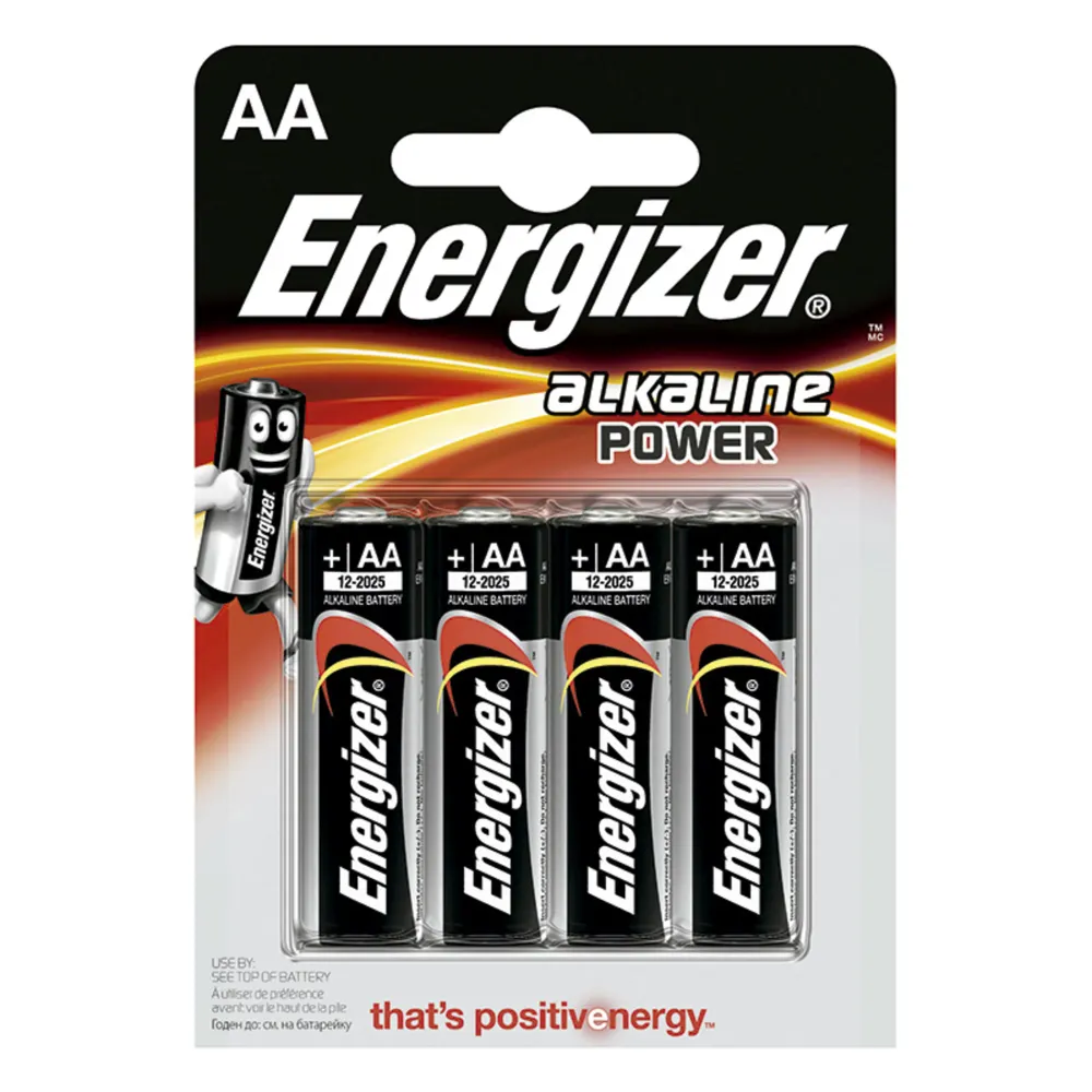 Pilas Energizer AA de Baja Autodescarga