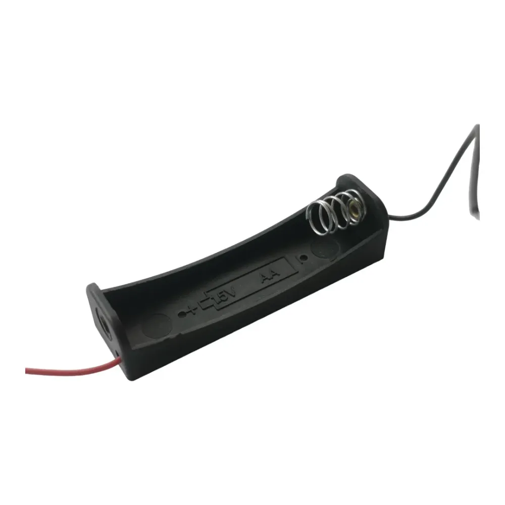 PORTA PILA AA X 1 con Cargador Incluido