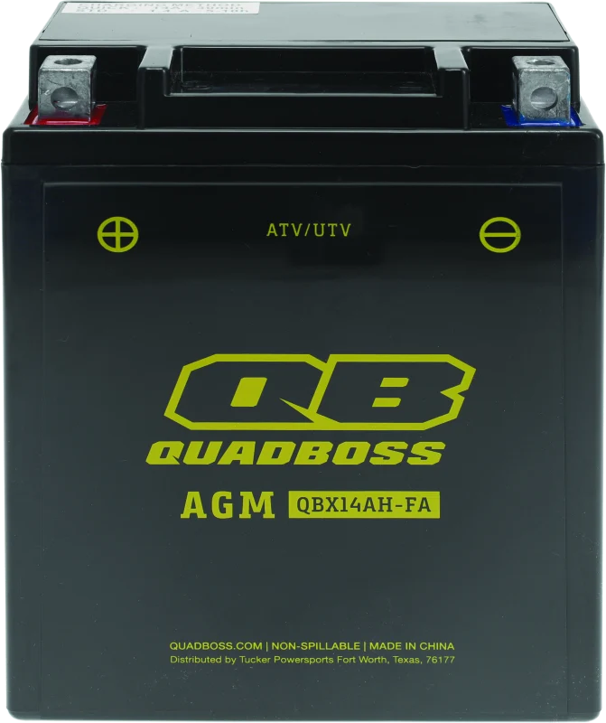 QuadBoss Libre de mantenimiento AGM Battery QBX14AH-FA