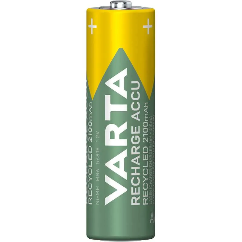 Pack de 2 piles rechargeables AAA 800 mAh 1.2 V – Économiques & Durables varta