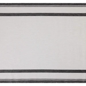 Alfombra Reversible C/Blanco y Negro