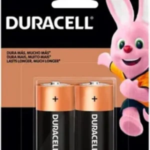 Pila C x2und - Duracell con Certificación RoHS