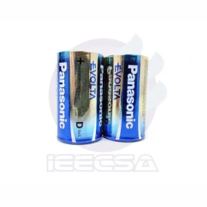 PILA PANASONIC ALKALINE TIPO D/2 con Cargador Incluido