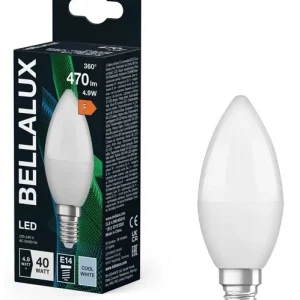 128262 LAMPARA VELA LED 5,7W E14 4000K BELLALUX