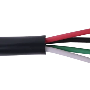 Alpha Wire M13507 18 AWG 7 Conductor 7/30 Stranding Unshielded PVC Insulation 300V Communication and Control Cable