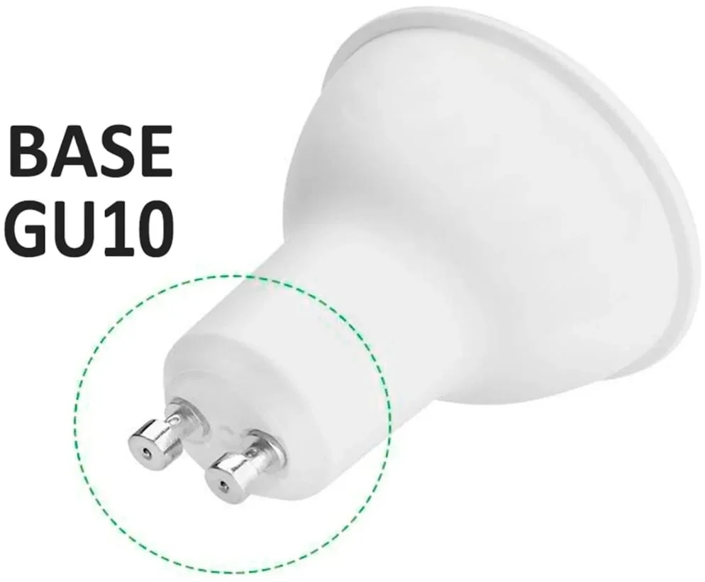 AMPOLLETA LED DICROICA 7W GU10 3000K