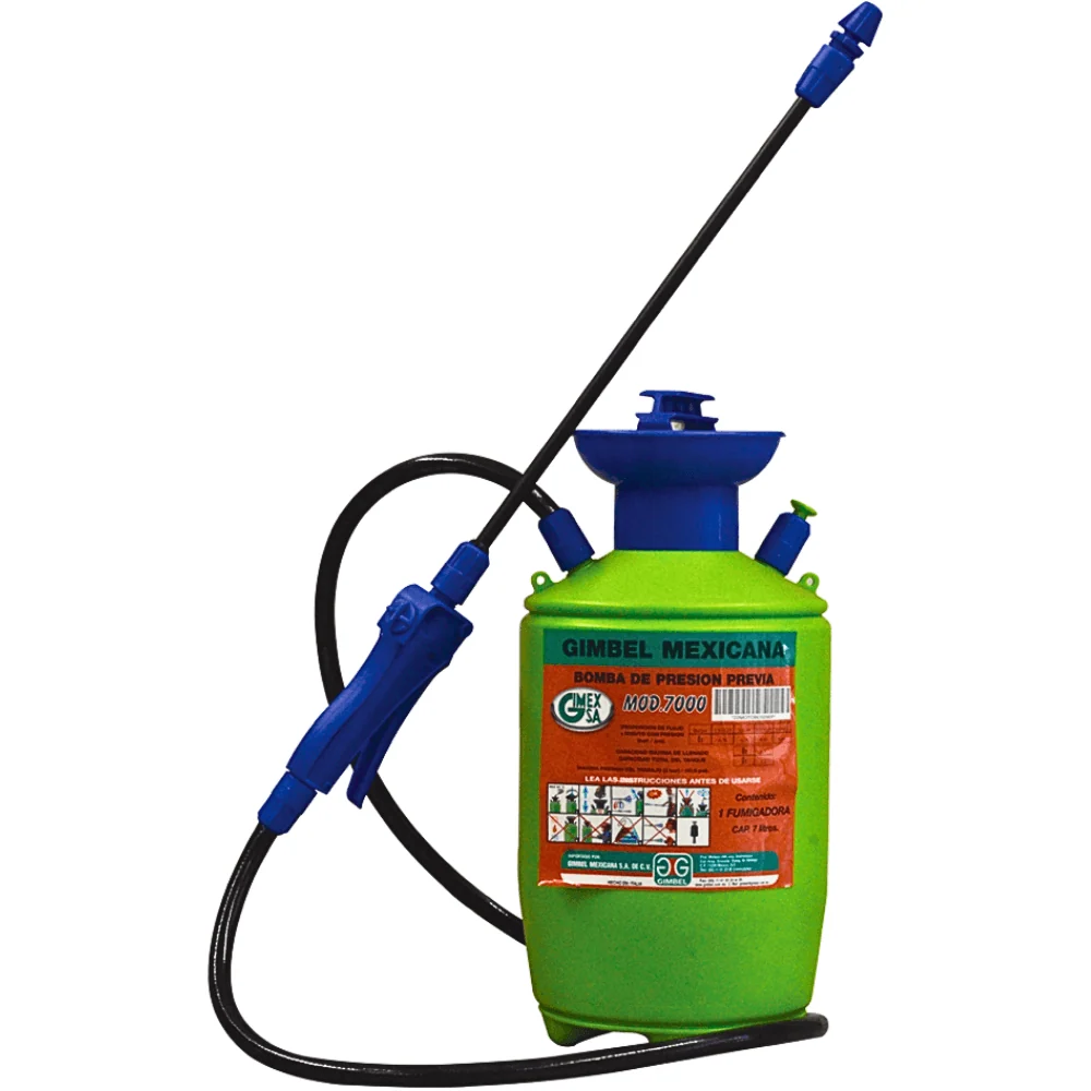 Aspersora Para Fumigar Con Bomba De Presión Capacidad 7 Litros | Recargables 1000 Veces |