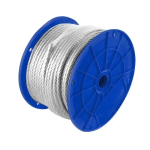 Baterí de 9V Toolcraft tc5103 cable de acero 7x7 hilos 3/32plgx150m