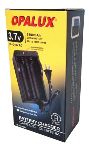 CARGADOR BATERIA "OPALUX" 3.7V con Cargador Incluido