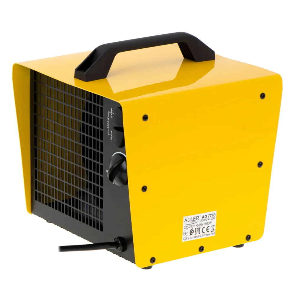 Certificadas CE Calentador cerámico de 3000W Adler AD 7740 con termostato