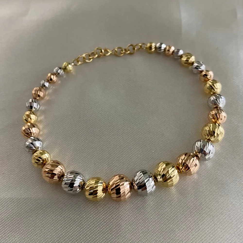 Certificadas CE Pulso Bolas 9.7gr/17cm Diamantadas Tres Oros