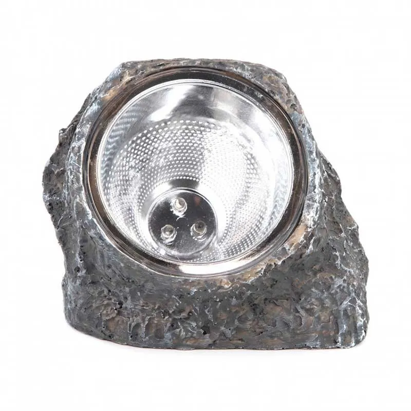 Pack de 3 piedras con luz solar 7hSevenOn Outdoor 6000K 5lm 0,3W gris para Mandos Distancia