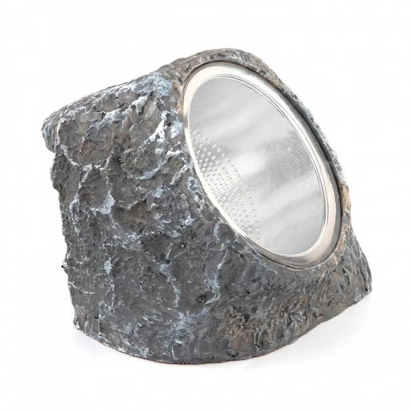 Pack de 3 piedras con luz solar 7hSevenOn Outdoor 6000K 5lm 0,3W gris para Mandos Distancia