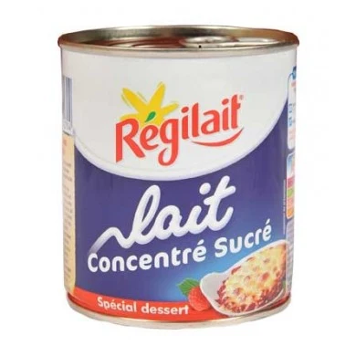 Pack de Pilas Lait concentré sucré Régilait 397g