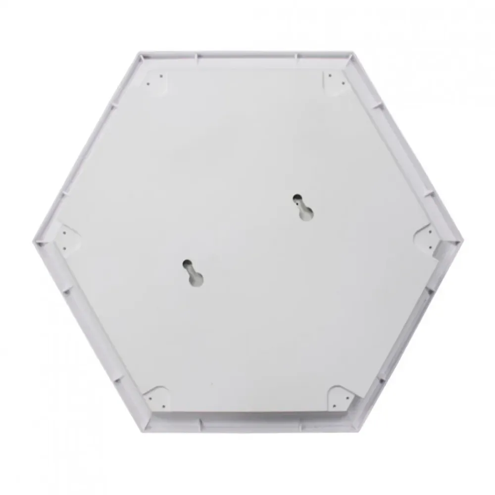 Panel LED hexagonal 7hSevenOn puzzle enlazable 9,4W 800lm 4000k blanco 37x32 cm