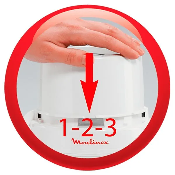Picadora Moulinex Classica 327 700W 0.6L con Certificación RoHS