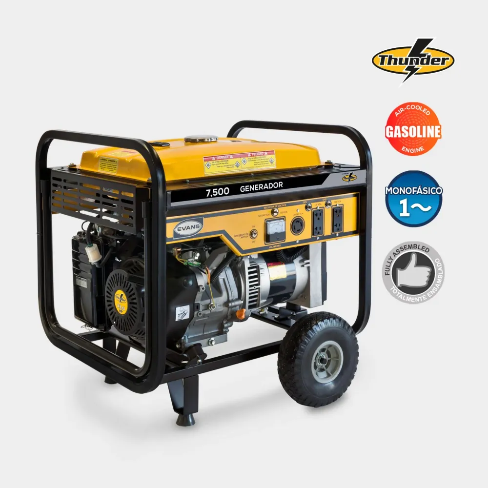 Pilas Alcalinas GENERADOR 7.0KVA 13.0HP /M THUNDER - G75MG1300THW