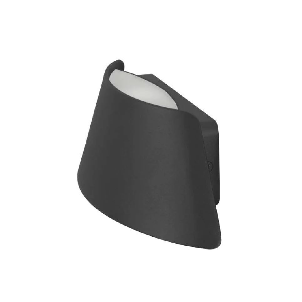 Pilas de Baterí Estevez Luminario LED 7.2W 3000K para Sobreponer en Muro Exterior, Modelo ETX-0373-ANT