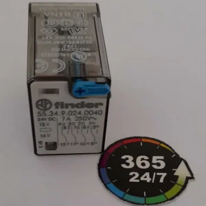 RELÉ 4 POLOS 7A 230V de Baja Autodescarga