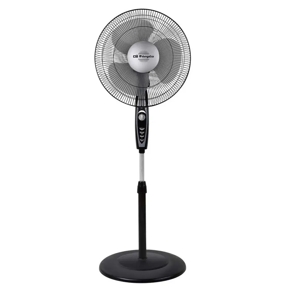 Ventilador de pie Orbegozo SF 3347 50W 3 velocidades negro Ø40 cm AA - 24 Unidades