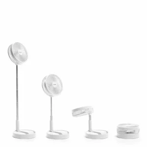 Ventilador Recargable Plegable 3 en 1 Fandle InnovaGoods Ø7,7'' 7200 mAh para Mandos Distancia