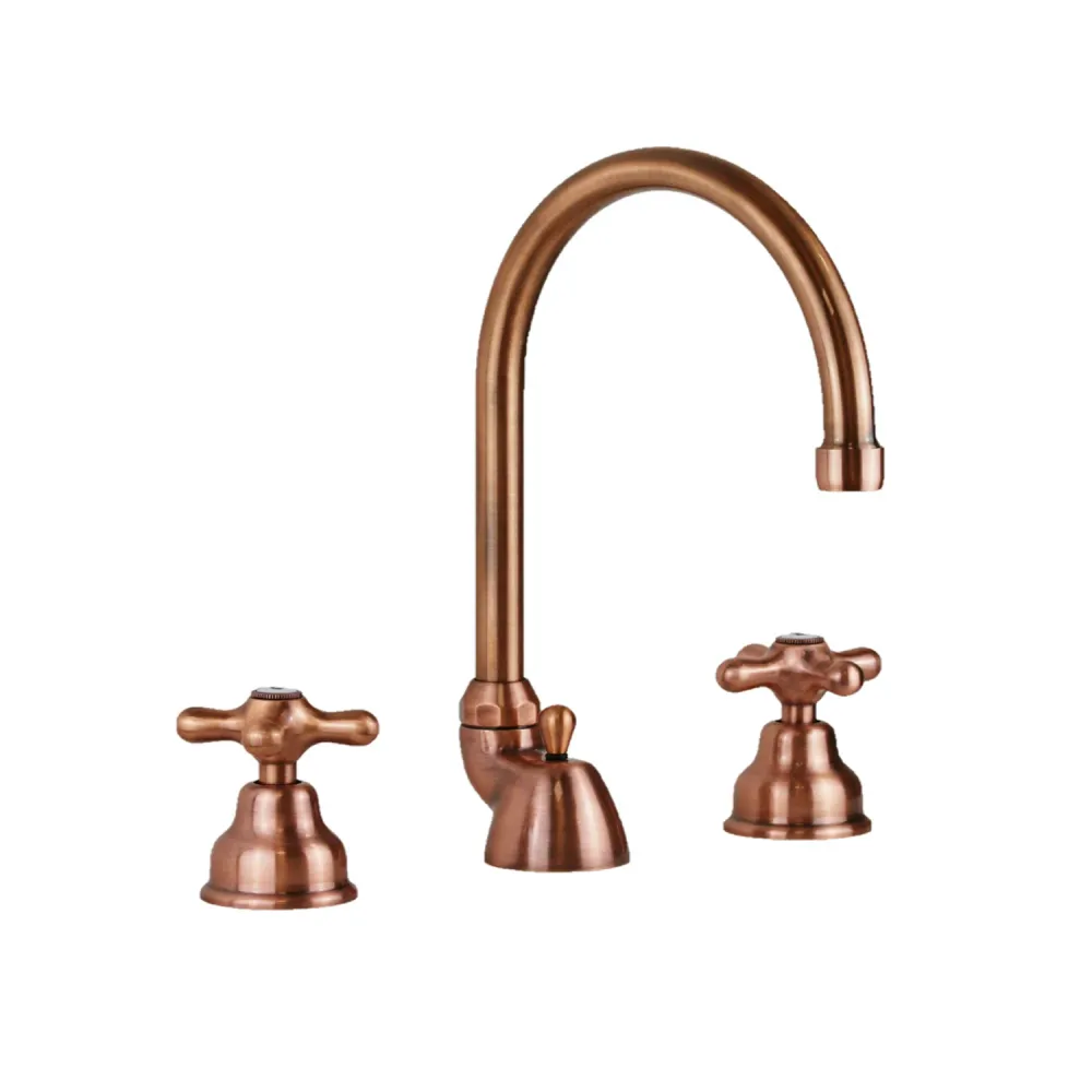 Alta Duración Batteria lavabo 3 fori con canna orientabile Paffoni serie Viola - Ramato