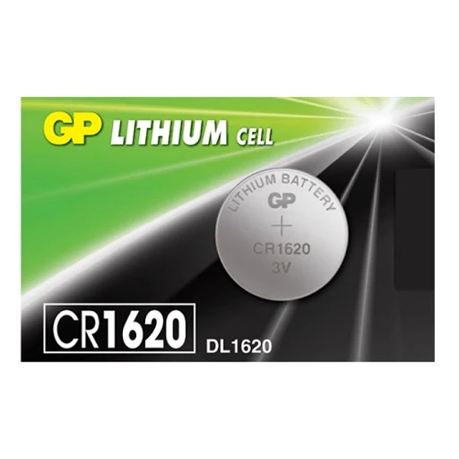 Bateria Alcalina GP CR1620 3V Listas para Usar
