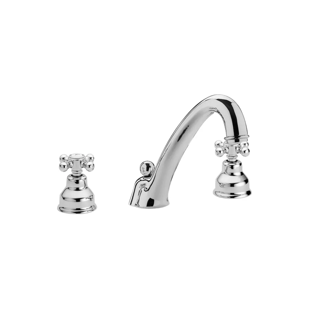 Batteria lavabo 3 fori con scarico automatico Paffoni serie Viola - Cromato para Juguetes