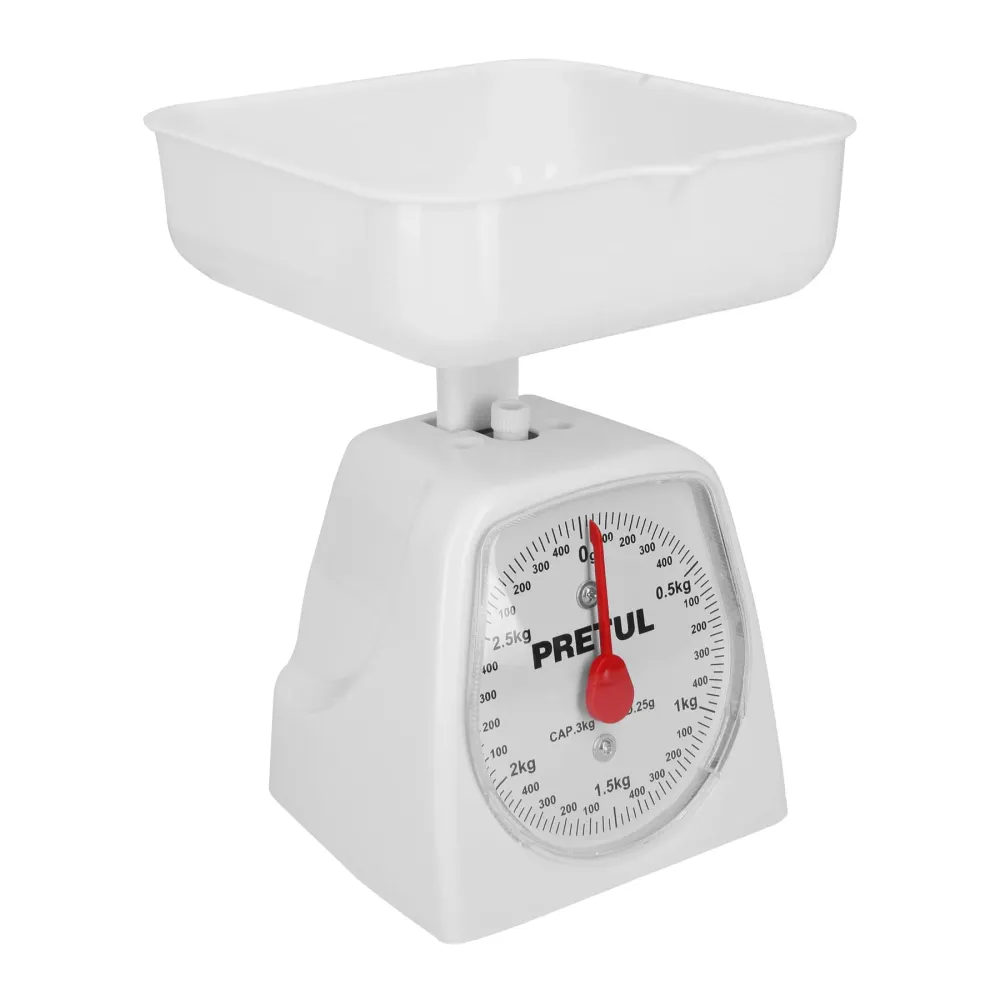 Báscula mecánica Pretul de cocina para 3 kg | Envío Rápido