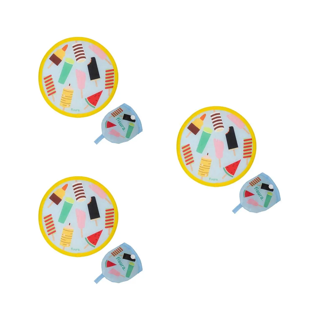 Cargador Inteligente Abanico plegable “helados” pack de 3