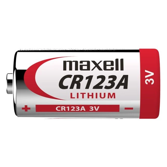 Cargador Inteligente Bateria Alcalina Maxell | CR123A | 3V