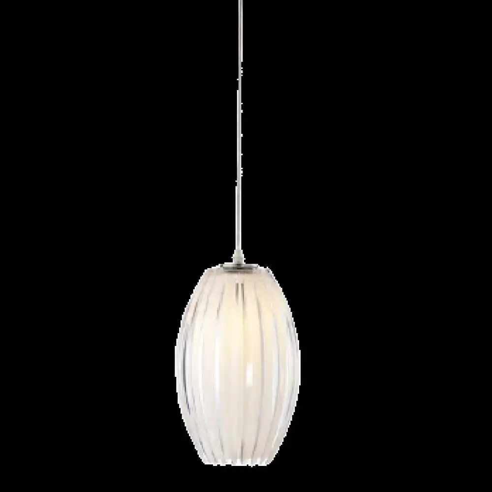 Cargador Inteligente Colgante 3 luces acrilico/cristal opalino 3x60w.Th0105/3