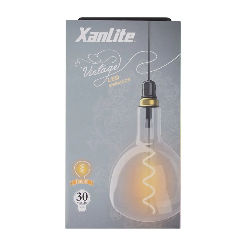 Certificadas CE Bombilla LED Filamento Deco Spirale 323 Lumens Xanlite