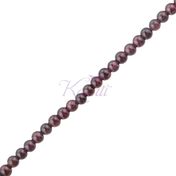Certificadas CE Granate Esfera 3mm Rojo