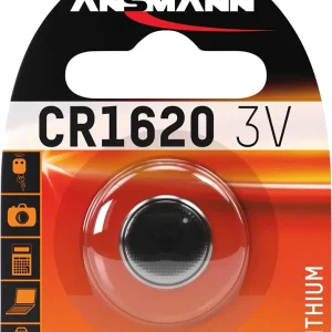 Certificadas CE Pila de Botón de Litio CR1620 de 3V Ansmann
