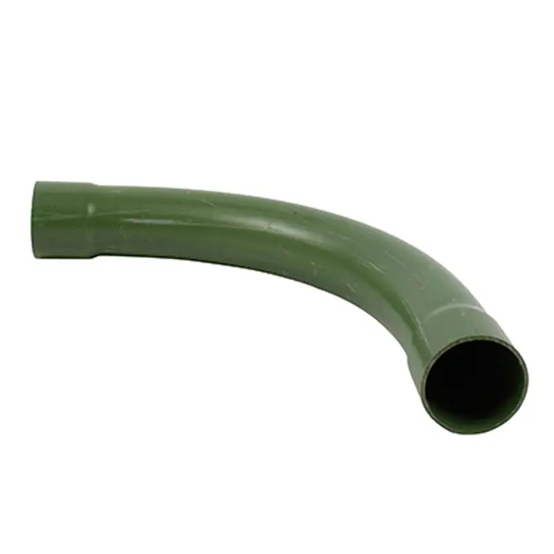 Codo conduit verde pvc 90° x 3" robusto Listas para Usar