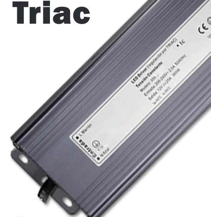 Fuente de Alimentación LED 300W 12V Regulable TRIAC con Tecnologí de Larga Duración