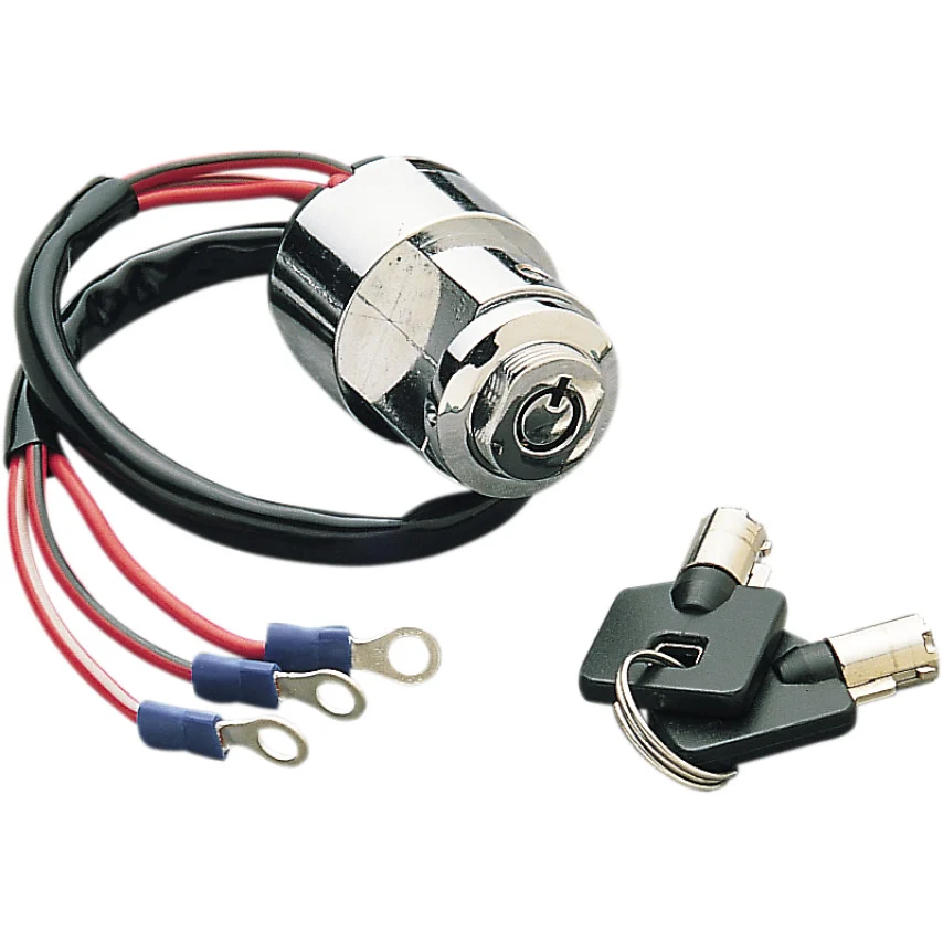 Llave De Contacto Y Encendido 3 Posiciones Para Harley-Davidson con Estuche de Almacenamiento