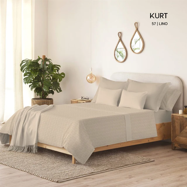 MYC HOME LINENS - Juego de 3 piezas de microlina M/Kurt | Recargables 1000 Veces | Lino