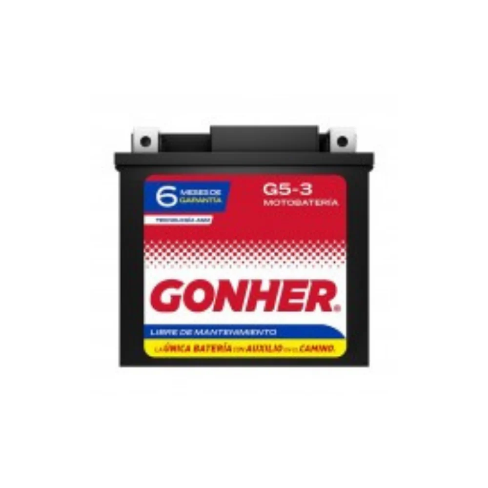 Pack de Pilas Baterí Moto Gonher G5-3